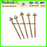 Square Flange Bolts with Round Thread for Tunnel Construction Square Flange Bolts with Round Thread