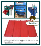 900 Colored Roof Tile Cold Roll Forming Machine
