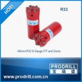 R32 48mm Tungsten Carbide Drill Bit for Drifting & Tunneling