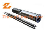 Double Screw Barrel for Extrusion
