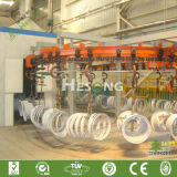 Continuous Shot Blasting Machine for Alloy Wheels