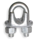 Galvanized U Bolt Type Forged Steel Wire Rope Metal Clips