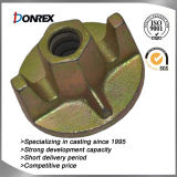 Formwork Wing Nut with Color Zinc-Plated Surface
