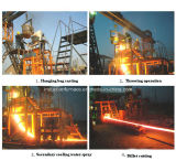 Small R3m CCM Continuous Casting Machine for 60X60~90X90mm Steel Billet