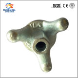 Forged Steel Construction Concrete Wing Anchor Nuts (3 Lugs)