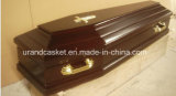 Europe Style Solid Wood Casket (2)