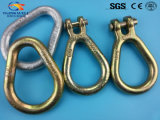 Forged Carbon Steel Clevis Lug Link Pear Shape Link