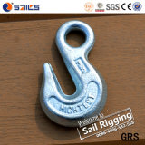 High Tension Electric Galvanized Eye Drop Forged Grab Hook