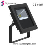 Shenzhen Super Slim Rotatable Outdoor IP65 COB 10W Flood Light LED