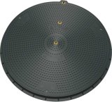 1008-65 Sealed Lockable Round Manhole Covers&Frames with Central Port
