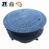 C250 D400 Ductile Iron Sand Casting Manhole Covers with Lock and Hinge