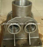 Sand Casting and Machined Steel Parts (pump body)