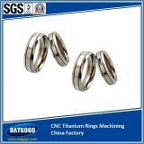 CNC Titanium Rings Machining China Factory