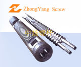 Single Screw and Barrel for Plastic Pipe Extruder Machine