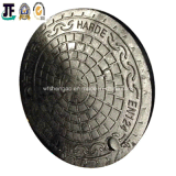 OEM Sand Cast Iron Sewer Manhole Cover for Roadway Safety