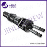 Jl Screw Conical Twin Screw and Barrel for Plastic Extruder