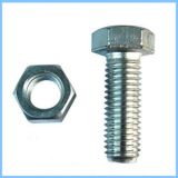 Zinc Coated Steel DIN934 Hex Bolt with Nut