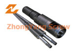 Twin Conical Screw Barrel for Double Screw Extruder