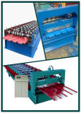Glazed Tile Roof Panel Roll Forming Machine, Cold Bending Equipmentxs-860