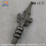 Customzied Self- Color Forging Decorative Wrought Iron Fence Finials