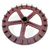 Cast Steel Crosskill Wheel with Sand Castings