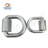 Drop Forged Alloy Steel Galvanized Lashing D Ring with Bracket