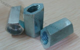 Carbon Steel Hex Nut with Blue Zinc for Furniture by Cold Forging (HK266)