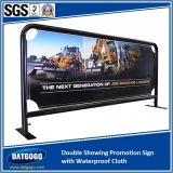 Double Showing Promotion Sign with Waterproof Cloth