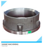 Large Steel Casting CNC Machined Part for Bushing / Liner