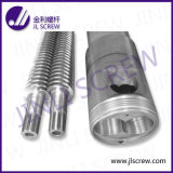 Conical Double Screw Barrel for PVC PE WPC Extrusion