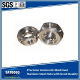 Precision Automatic Machined Stainless Steel Nuts with Good Quality