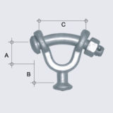 Hot DIP Galvanized Ball Y Clevis