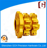 Precision CNC Brass Parts Machining with ISO 9001: 2008 Certified and No Vibration
