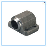 Carbon Steel Casting Part for Hydraulic Flange Block