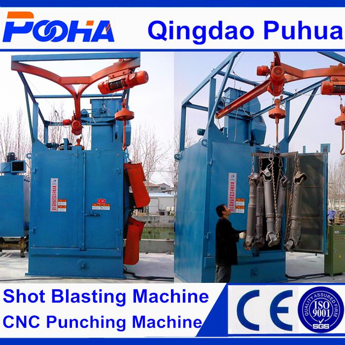 Q37 Double Hook Shot Blasting Machine