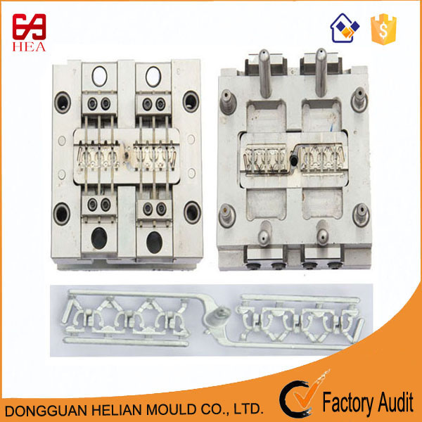 Double Sided Type Non Lock Zipper Slider Mold Design