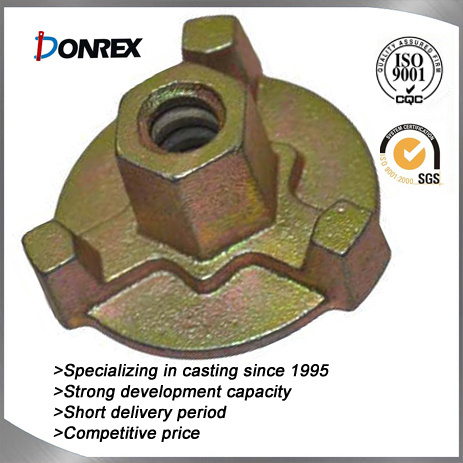 Sand Casting Gasket Nut with Color Zinc Plating
