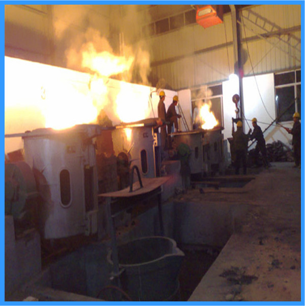 1 Ton Medium Frequency Induction Melting Furnace