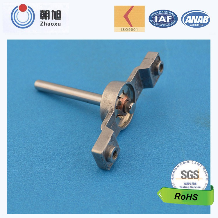 China Supplier CNC Machining Electric Motor Shaft with Plating Nickle