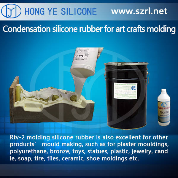 Brushable Silicone Rubber for Plaster Casting Cornice/Domes Mold