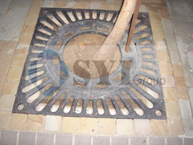 Square Ductile Iron Casting Tree Grating