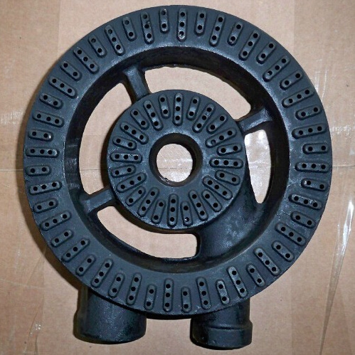 Cast Iron 2 Ring Gas Burner for Korea