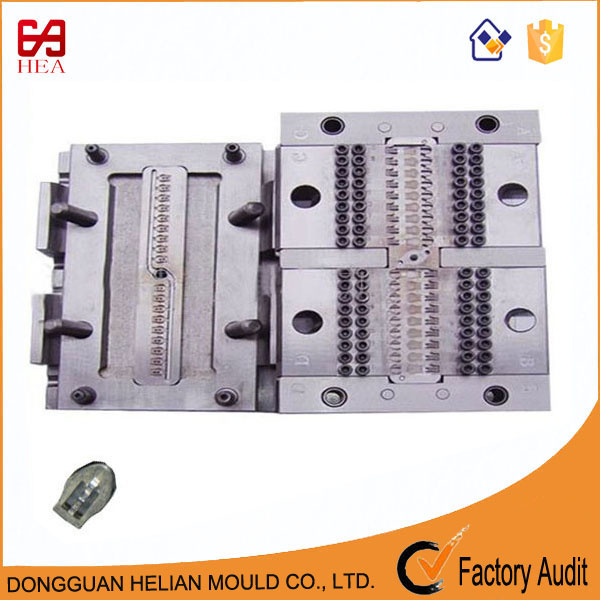 Pin Lock Zipper Head Mold for Nylon Coil Zipper