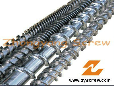 Extruder Screw Barrel Plastic Extrusion Screw Barrel Bimetallic Screw Barrel