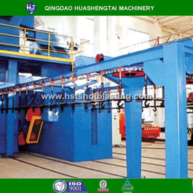 Q48 Series Stepping Moving Hanging Chain Shot Blaster for Sale