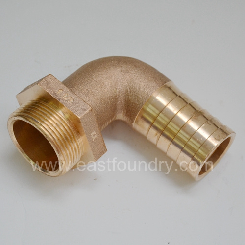 OEM Sand Casting Valve Part (Connection Pipe)