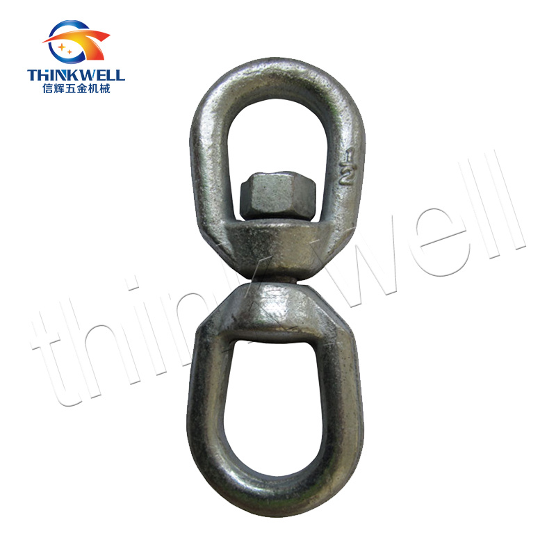 Drop Forged Alloy Steel Eye & Eye G402 Chain Swivel
