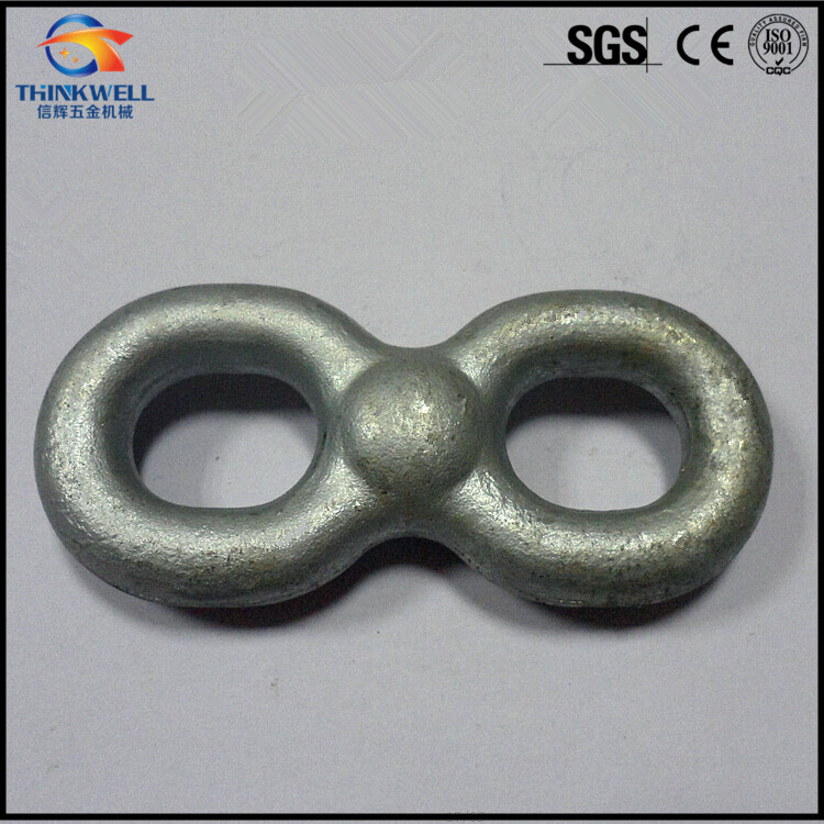 Forged Galvanized Steel Double Eye Connecting Chain Link