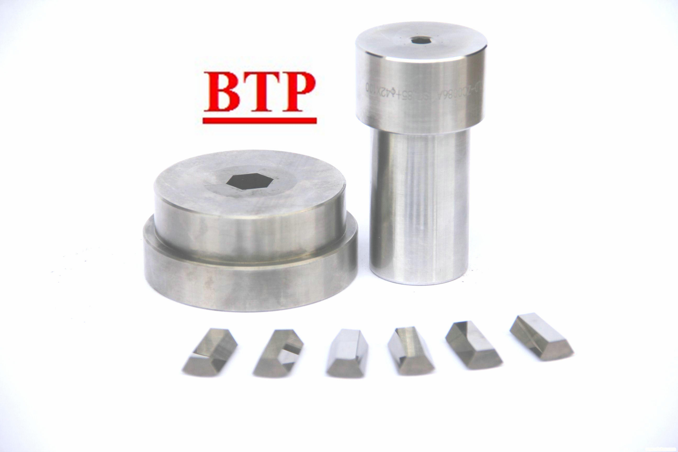 Hexagonal Heading Dies, Six Pieces Combination Mould (BTP-D209)