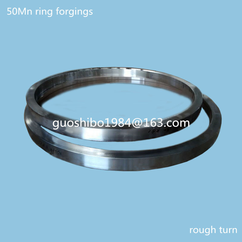 50mn Large Diameter Rolled Ring Forgings